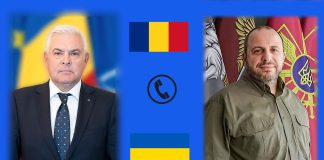 Convorbire telefonică a ministrului apărării naţionale cu omologul ucrainean