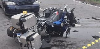 Motociclist rănit într-un accident, în această dimineață