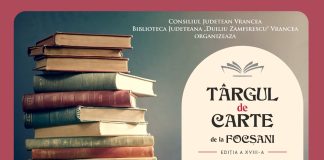 Lansări de carte, ateliere de lucru, dezbateri, momente artistice și alte evenimente la Târgul de Carte Focșani 2024