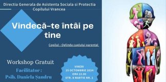 Workshop pentru părinți: ”Vindecă-te întâi pe tine! Copilul, oglinda cuplului parental”