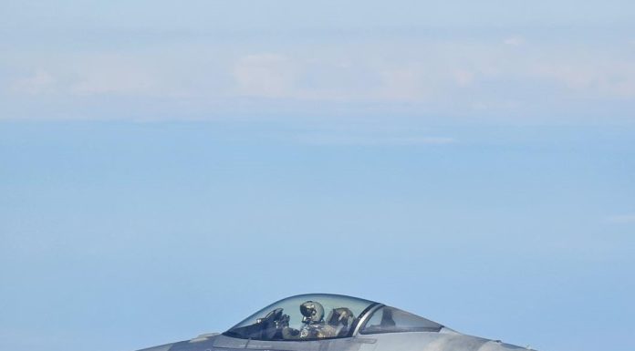 Dronă doborâtă de un avion F16 pe teritoriul județului Buzău