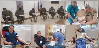 FOTO Cadrele Spitalului Militar Focșani au onorat cu activități specifice Ziua Armatei Române