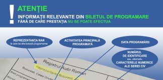 Atenție la efectuarea programărilor la RAR!