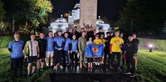 FOTO Jandarmii vrânceni au alergat în acest an alături de voluntarii Invictus România