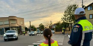 Acțiuni dedicate siguranței pietonilor în trafic, în perioada 3-9 noiembrie