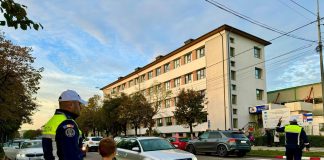 FOTO Patrula școlară de circulație de la ”Ion Basgan” în acțiune