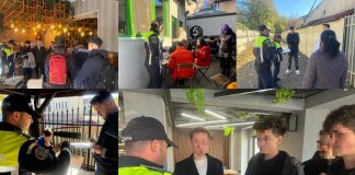 Acțiuni ale polițiștilor în preajma unităților școlare din Focșani: 19 elevi chiuleau de la ore