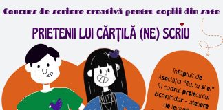 Concurs de scriere creativă pentru copii: „Povestea mea: Ce vreau să devin în viaţă?“
