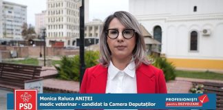 VIDEO Monica Raluca Aniței, candidat PSD Vrancea pentru Camera Deputaților
