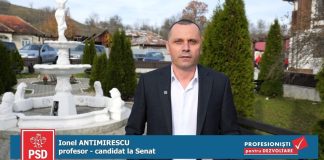 VIDEO Ionel Antimirescu, candidat PSD Vrancea pentru Senatul României