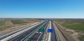 FOTO Primul lot din Autostrada Moldova, inaugurat azi / De mâine se va putea circula pe sectorul de autostradă care ocolește Focșaniul