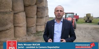 VIDEO Nelu Nicușor Bucur, candidat PSD Vrancea pentru Camera Deputaților