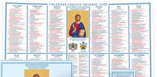 A apărut calendarul creștin ortodox pentru anul 2025 în Arhiepiscopia Buzăului și Vrancei