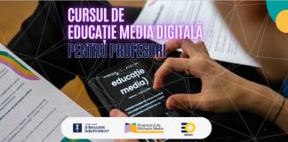 Se fac înscrieri în programul de formare de educație media digitală, adresat profesorilor de gimnaziu, care predau discipline umaniste