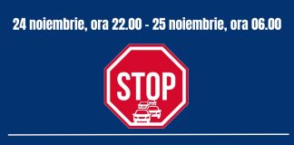 Bulevardul Unirii din Focșani va fi închis duminică noapte