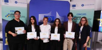 Echipa „EuroXcellence”, de la Colegiul Național „Al. I. Cuza” Focșani, a câștigat Premiul I în cadrul concursului Lider European