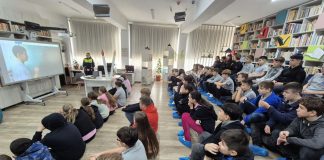 FOTO Campanie antiviolență la Școala Gimnazială „Anghel Saligny” din Focșani