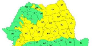 Meteo: alerte de vânt, precipitații și ninsori