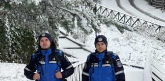 Jandarmii vrânceni și-au făcut simțită prezența pe teren în minivacanța de Revelion și Bobotează
