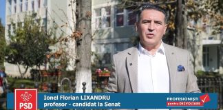 VIDEO Ionel Florian Lixandru, candidat PSD Vrancea pentru Senatul României