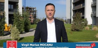 VIDEO Virgil Marius Mocanu, candidat PSD Vrancea pentru Camera Deputaților