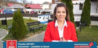 VIDEO Claudia Ostafi, candidat PSD Vrancea pentru Senatul României