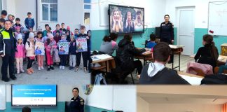 Peste 230 de activități informativ-preventive desfășurate de polițiști în unitățile de învățământ din județ