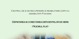 Workshop Școala Părinților: ”Depistarea și corectarea deficiențelor de mers”