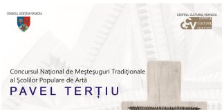 Sâmbătă are loc Concursul Național al Meșteșugurilor Tradiționale ”Pavel Terțiu”