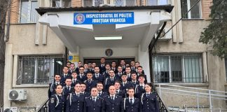 O nouă promoție de agenți de poliție la IPJ Vrancea