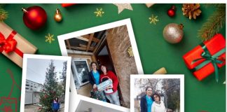 Mesagerii lui Moș Crăciun de la Spitalul Militar Focșani au vizitat copii și bătrâni