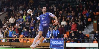 Handbal masculin: Focșaniul a pierdut cu Buzăul, pe teren propriu