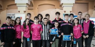 Echipa AICitizens a Colegiului Cuza a câștigat competiția de robotică First Tech Challenge de la Focșani și s-a calificat la etapa regională
