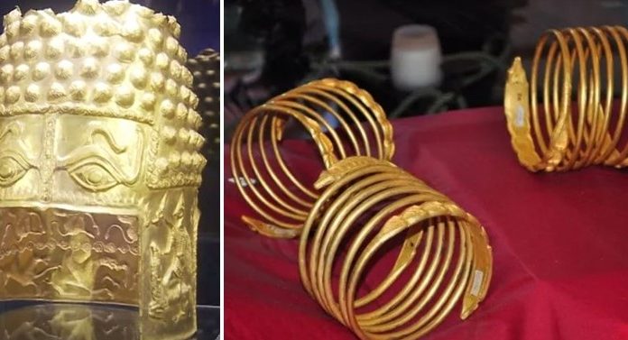 Surse: s-ar fi găsit coiful dacic și brățările de aur furate anul trecut dintr-un muzeu din Olanda