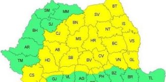 Alerte de precipitații și viscol, mai ales la munte