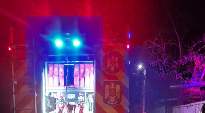 Incendiu la o casă din Tătăranu