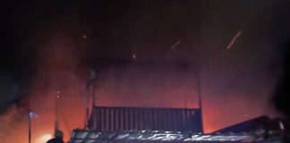 Incendiu, azi noapte, la o locuință din comuna Dumitrești