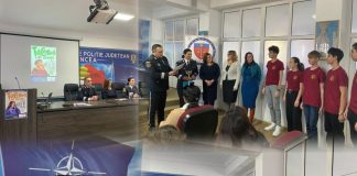 IPJ Vrancea a premiat elevii câștigători ai fazei județene a concursului de creație virtuală „Vocea ta e soluția”