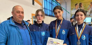 Două medalii naționale pentru fetele de la tir sportiv