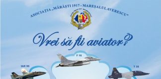 Sărbătoarea aviației militare, luni, la Focșani