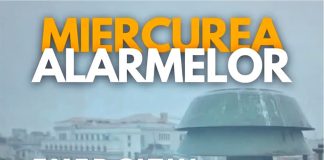 „Miercurea alarmelor”, mâine, în toată țara