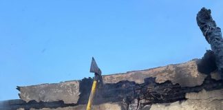 Incendiu la o casă din Spulber