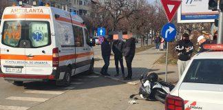 ULTIMA ORĂ Coliziune între o mașină și o motocicletă pe bulevardul Independenței din Focșani