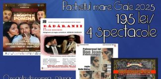 Prima ofertă promoțională la Galele Teatrale Focșănene din acest an