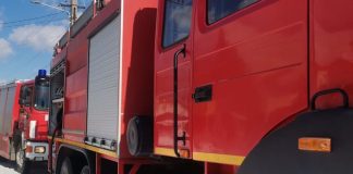 ULTIMA ORĂ Incendiu la o vulcanizare din Dumbrăveni