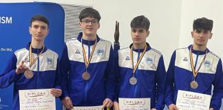 Ștafeta de băieți a LPS Focșani, medalie de bronz la Campionatul Național