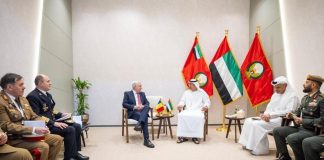 Întâlnirea ministrului apărării naționale cu ministrul de stat pentru apărare al Emiratelor Arabe Unite