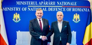 Întâlnirea ministrului apărării naționale cu ministrul adjunct al apărării din Polonia