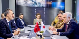 Întrevederea ministrului apărării naționale cu președintele Industriei de Apărare a Republicii Turcia