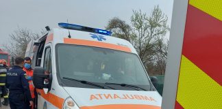 Încă un accident la Golești. Doi bărbați răniți au fost duși la spital